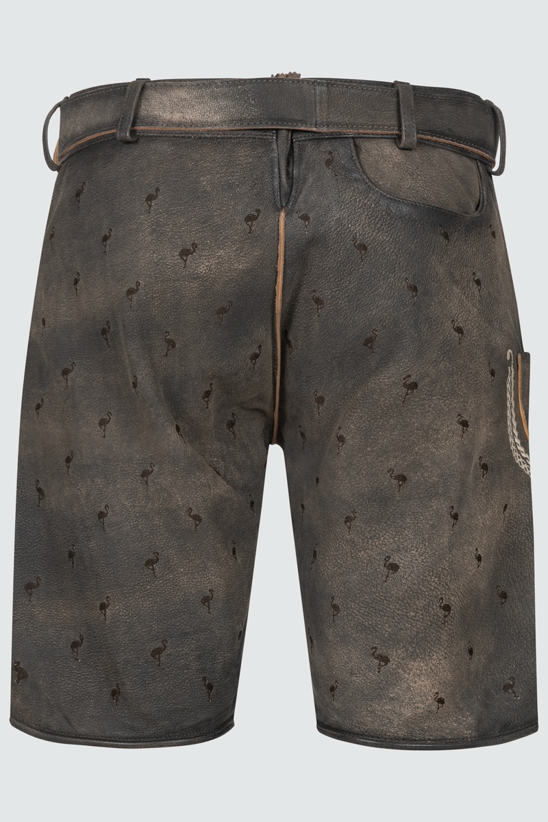Lederhose Udo met riem