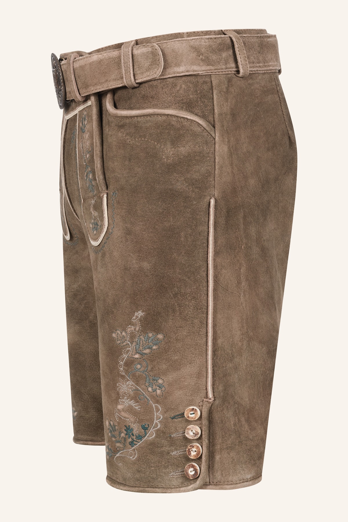 Lederhose Torin met riem