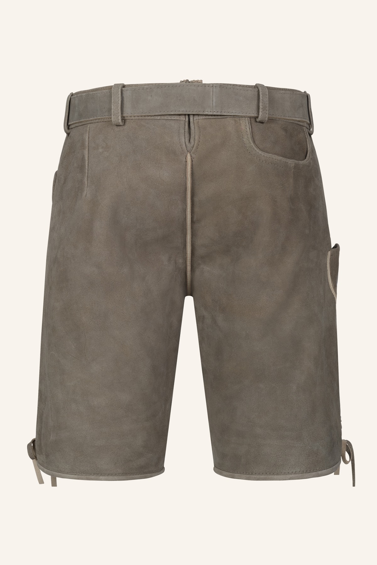 Lederhose Malik met riem