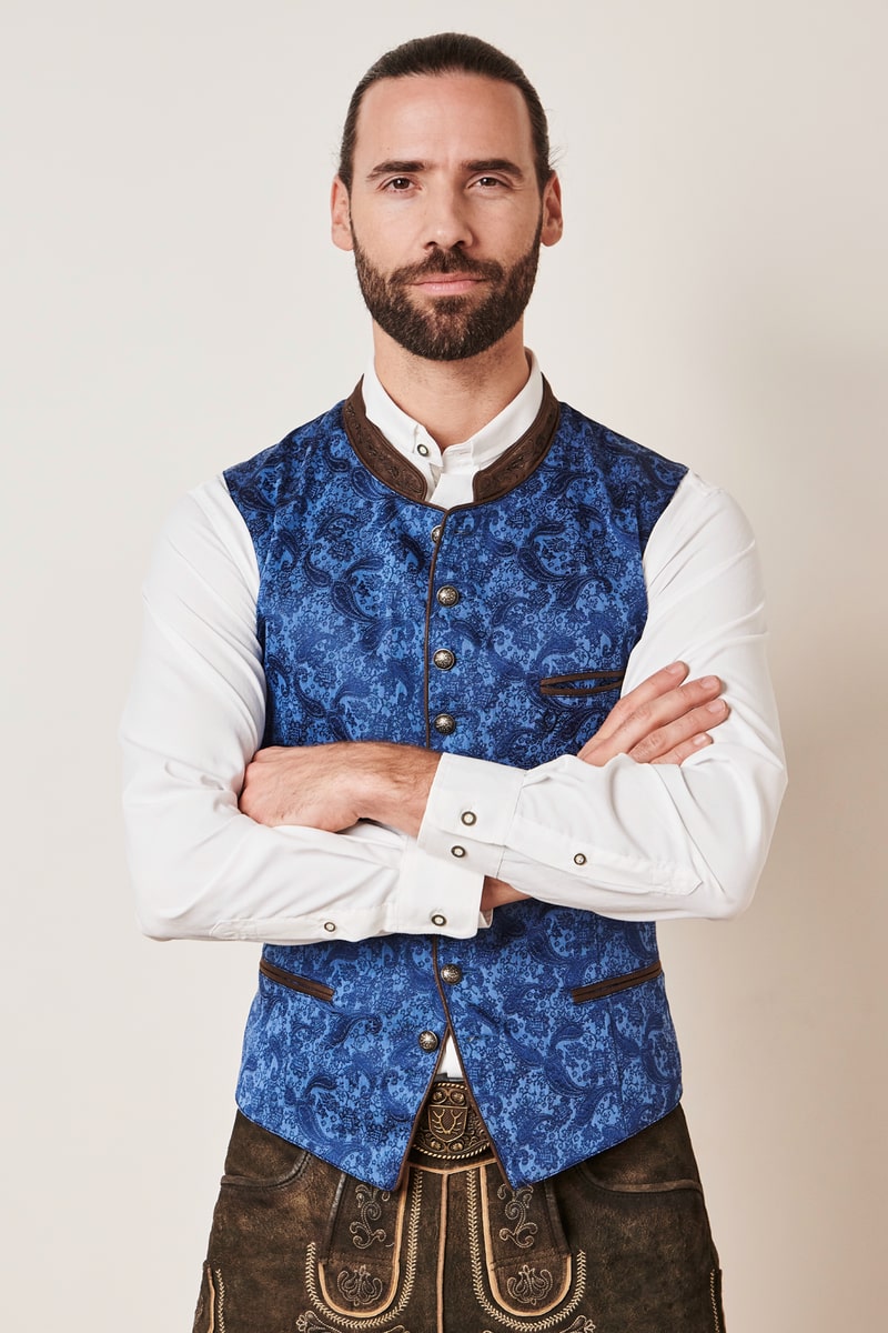 Trachten vest Leano