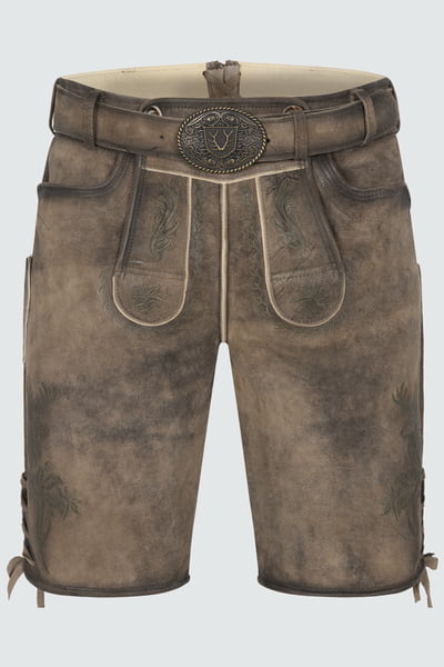 Lederhose Diran met riem