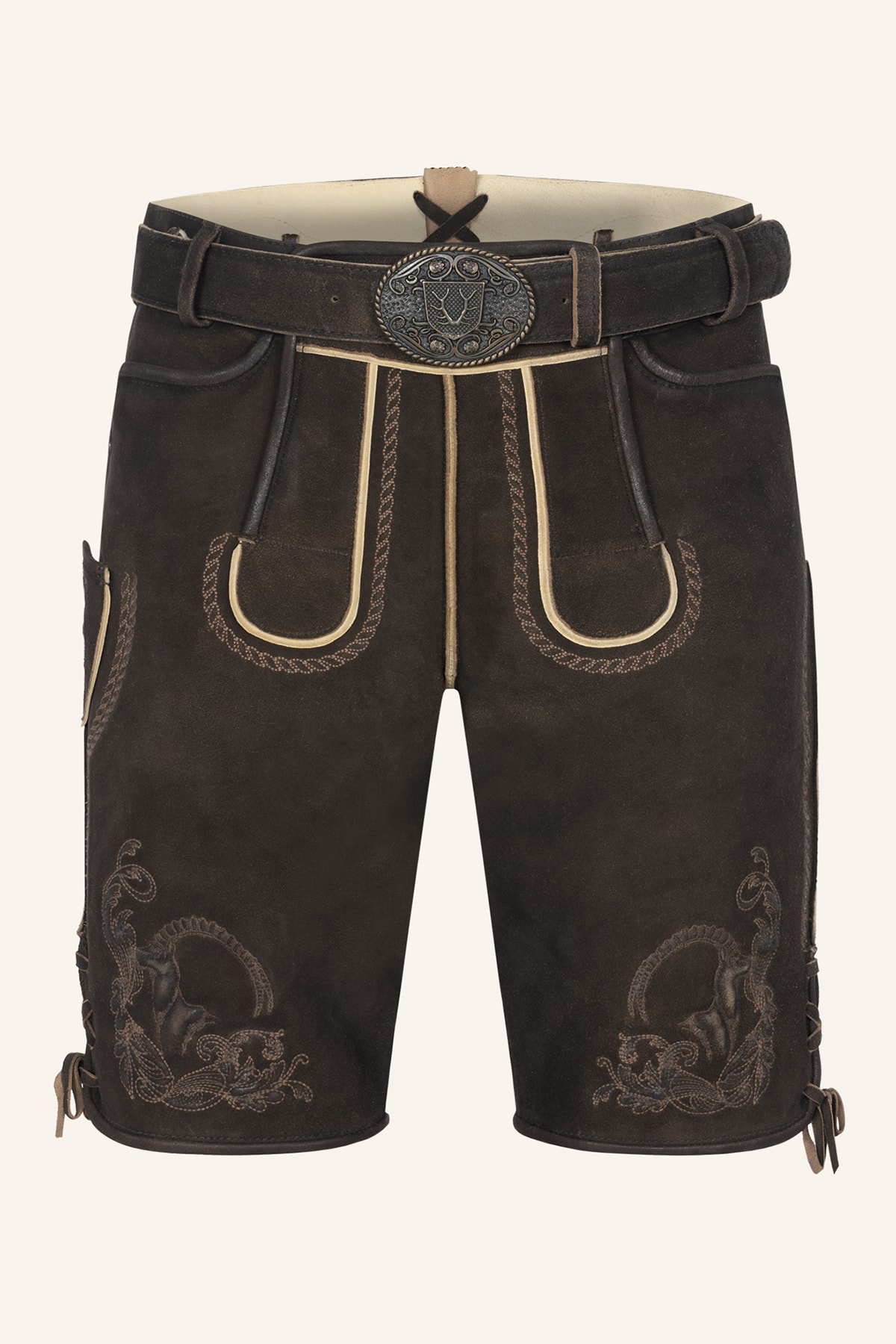 Lederhose Balian met riem