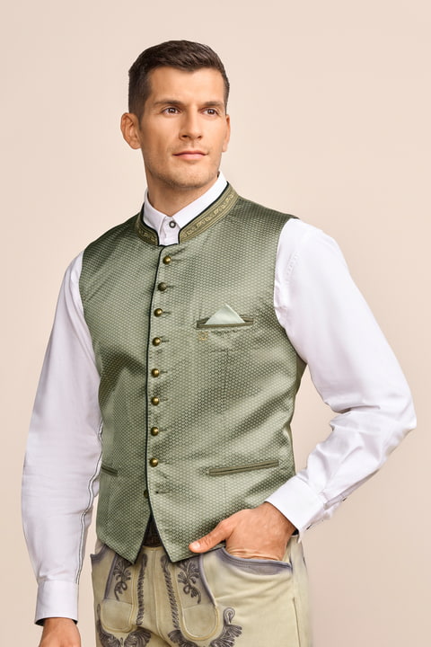 Trachten vest Alec