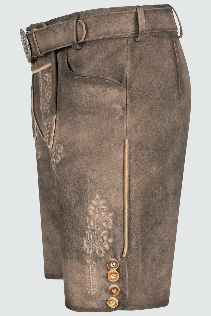 Lederhose Mailo met riem