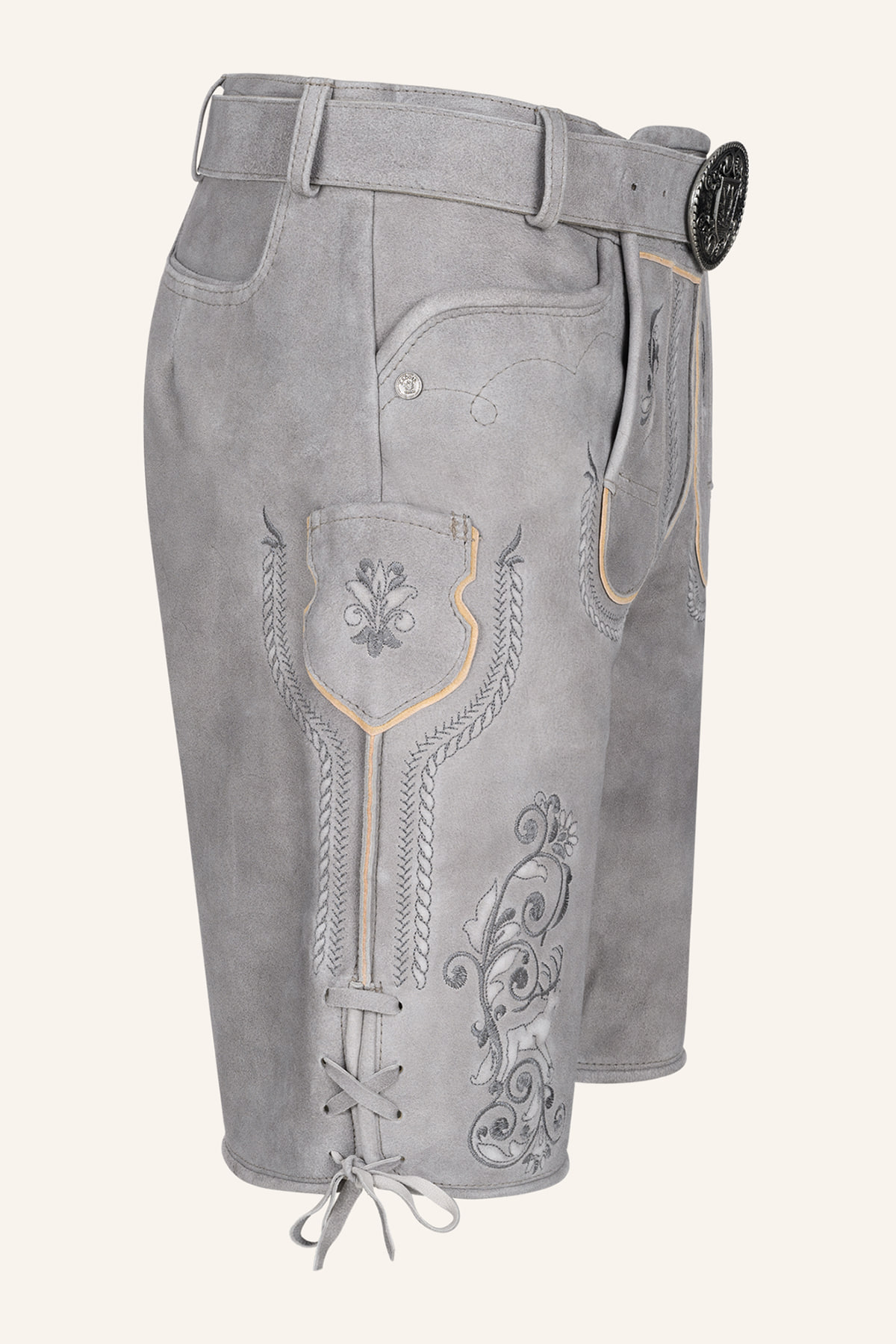 Lederhose Norwin met riem