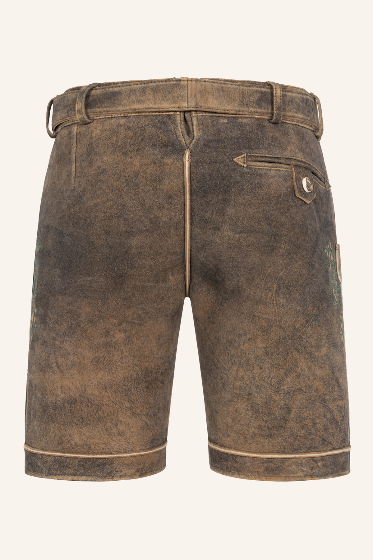 Lederhose Rob met riem