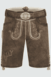 Lederhose Werner met riem