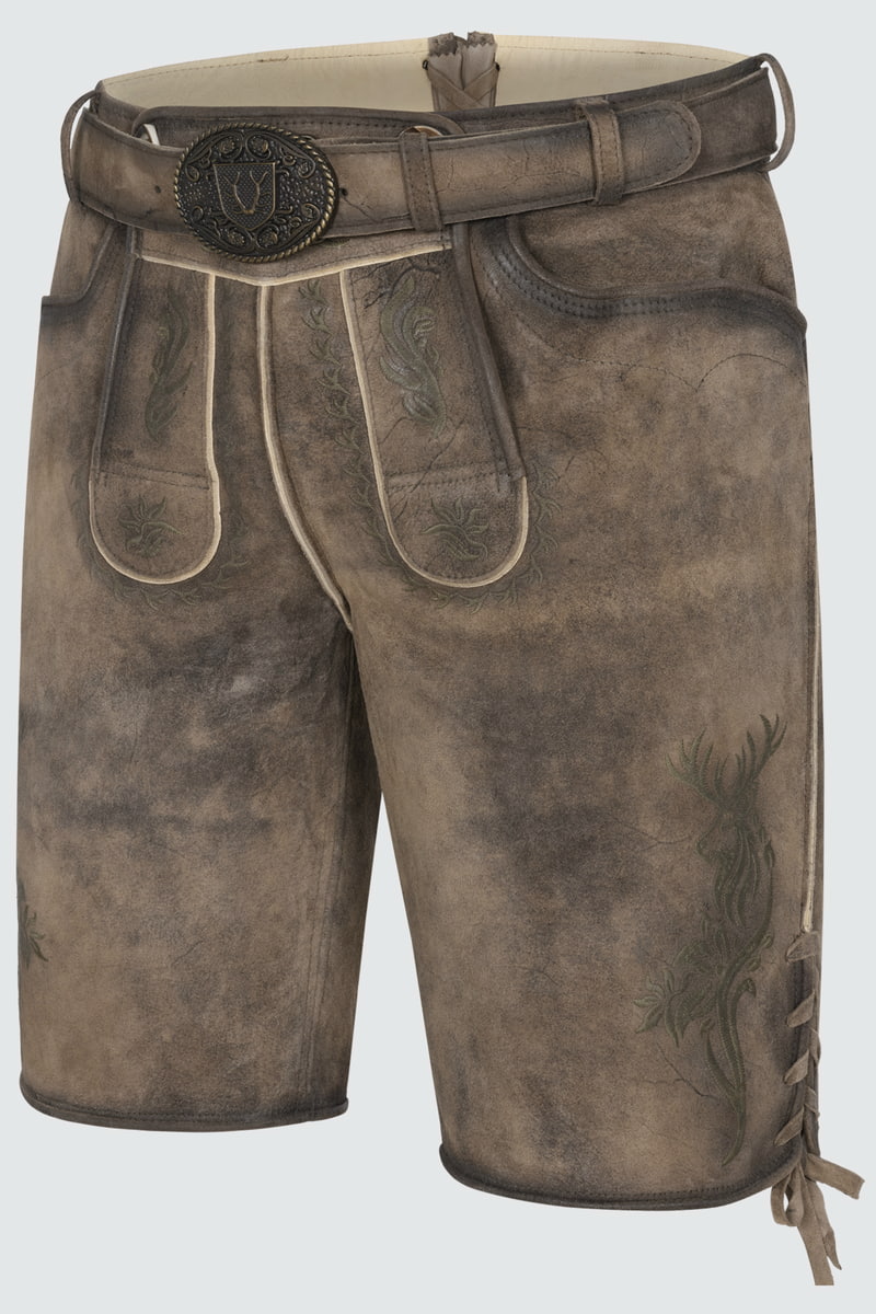 Lederhose Diran met riem