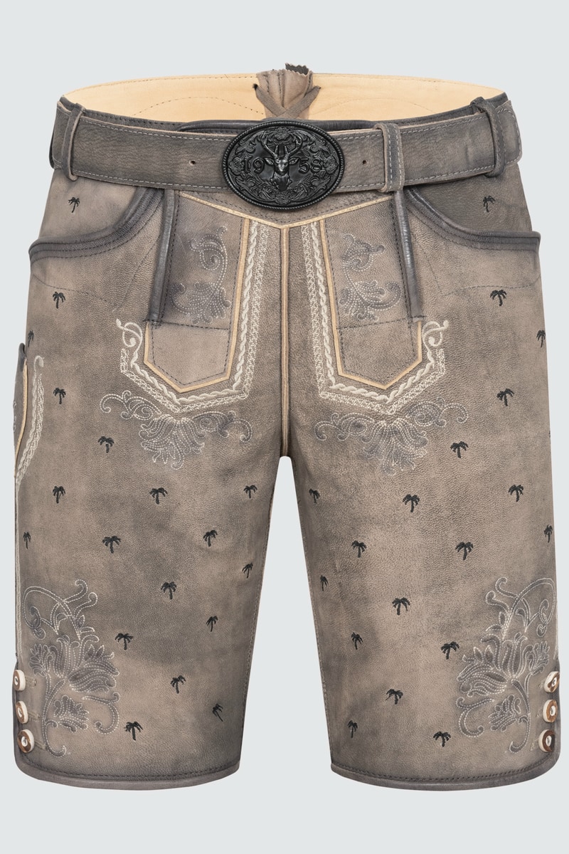 Lederhose Benni met riem