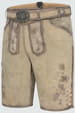 Lederhose Kai met riem
