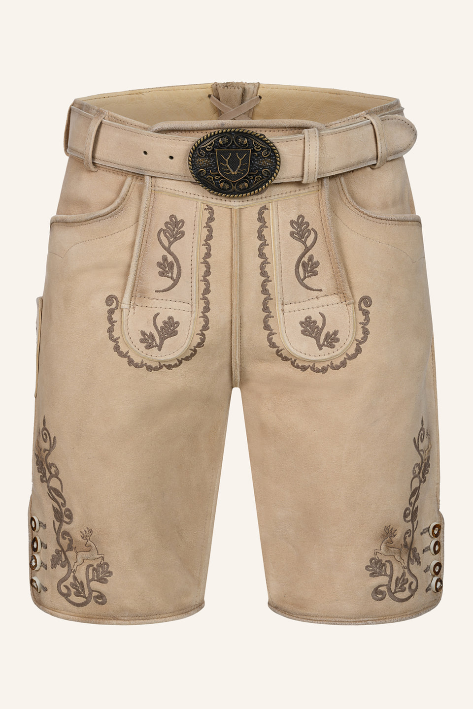 Lederhose Tayden met riem