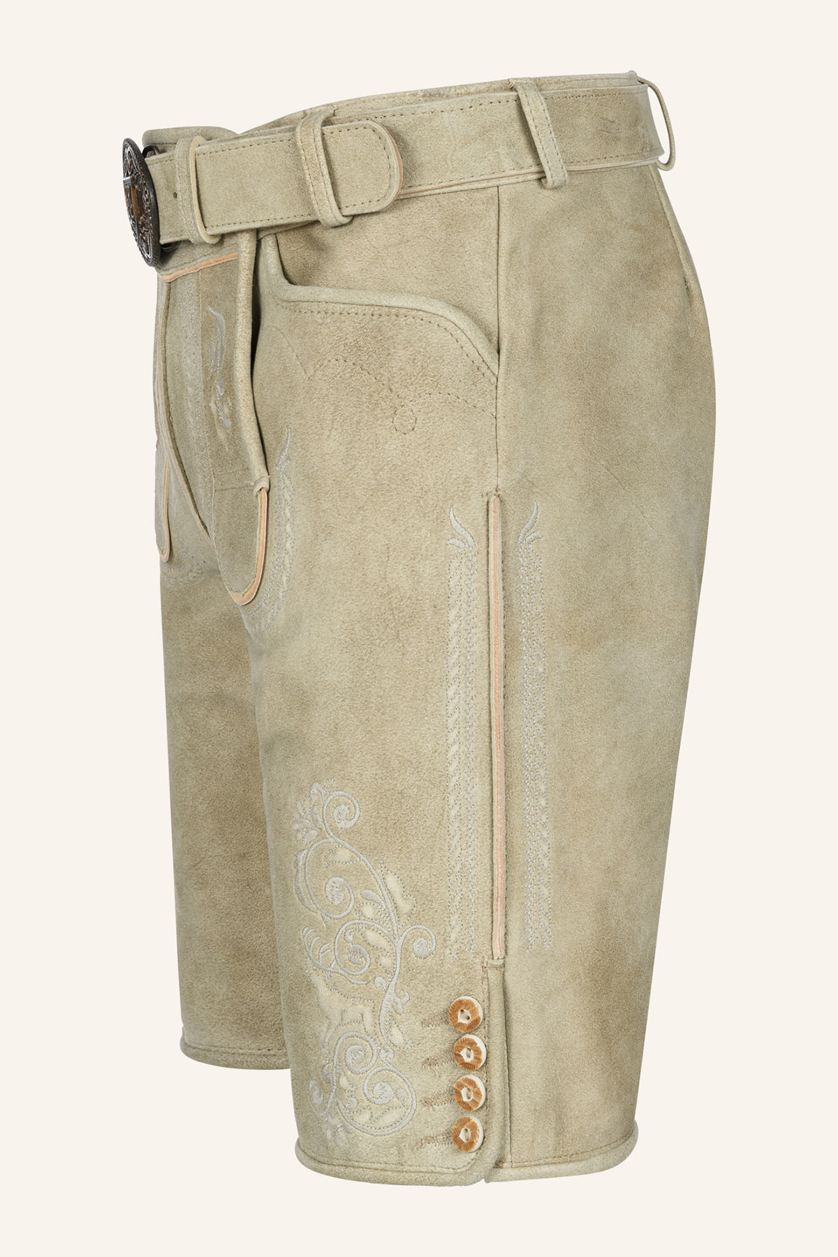 Lederhose Miquel met riem