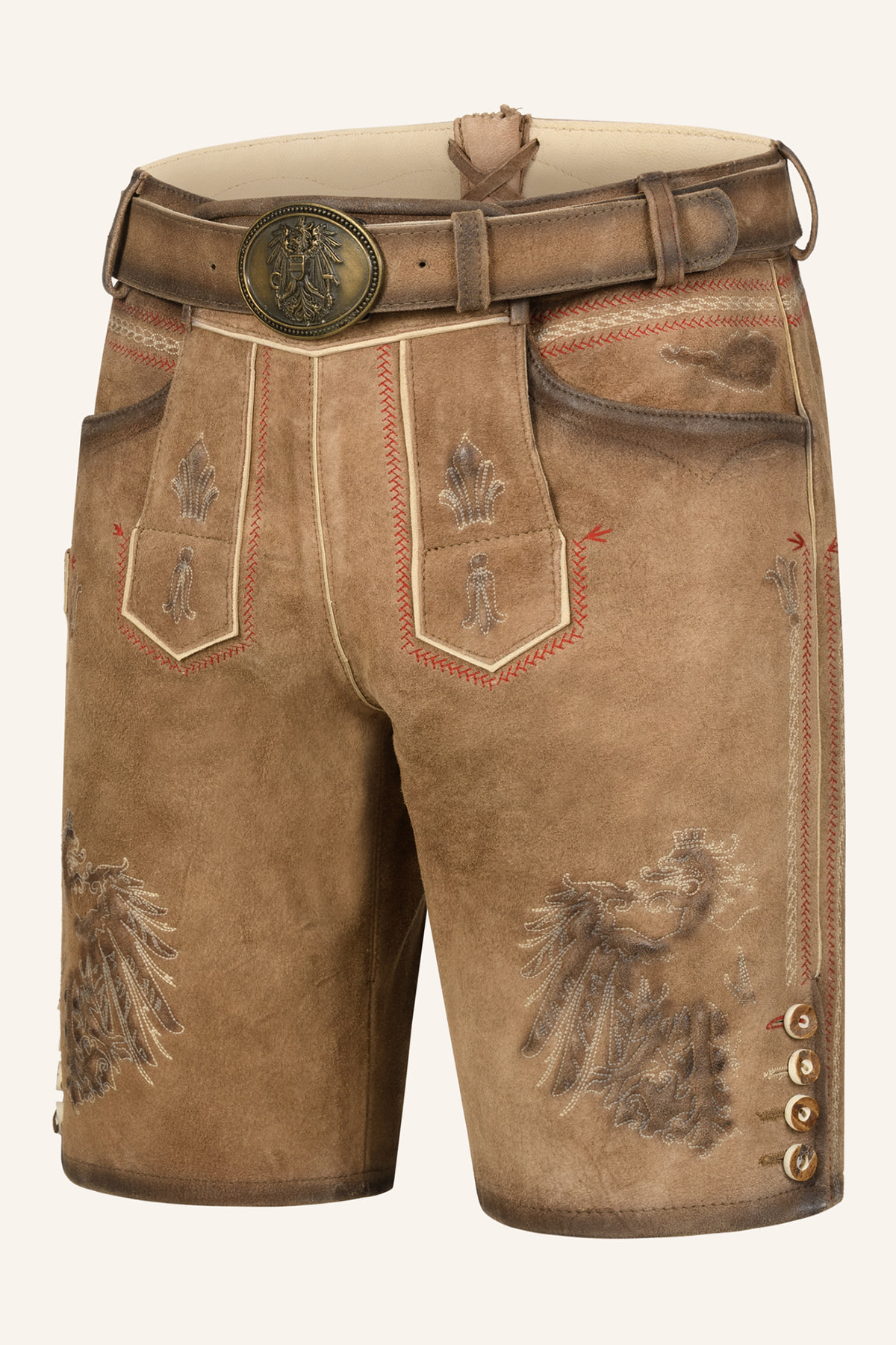 Lederhose Mei Hoamat met riem