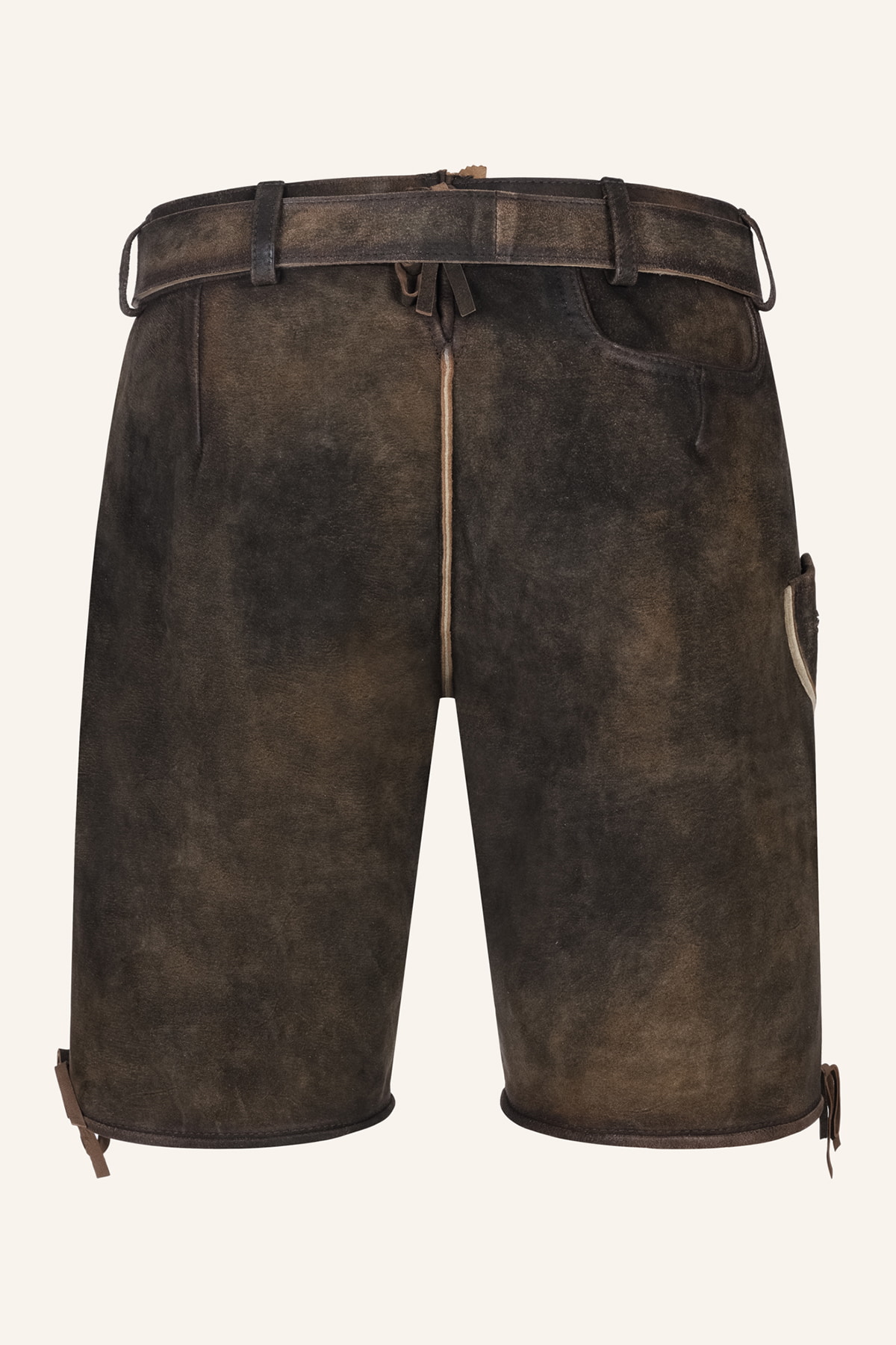 Lederhose Leny met riem
