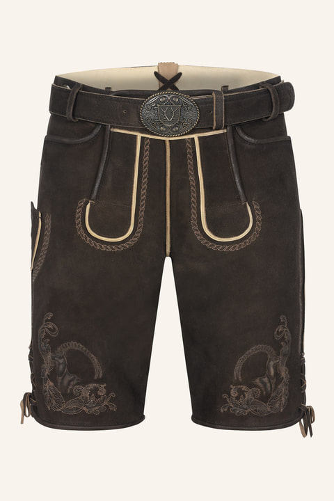 Lederhose Balian met riem