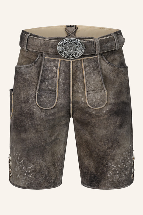 Lederhose Patrizio met riem