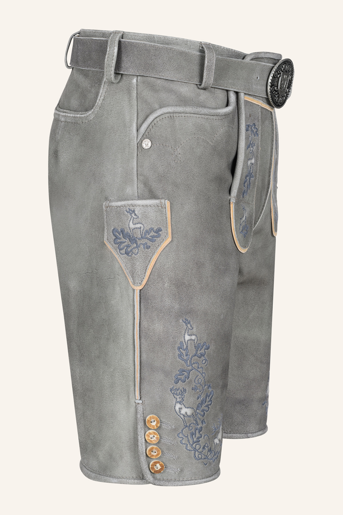 Lederhose Berat met riem