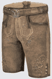 Lederhose Bentje met riem