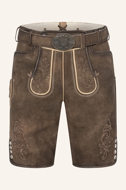 Lederhose Jendrik met riem
