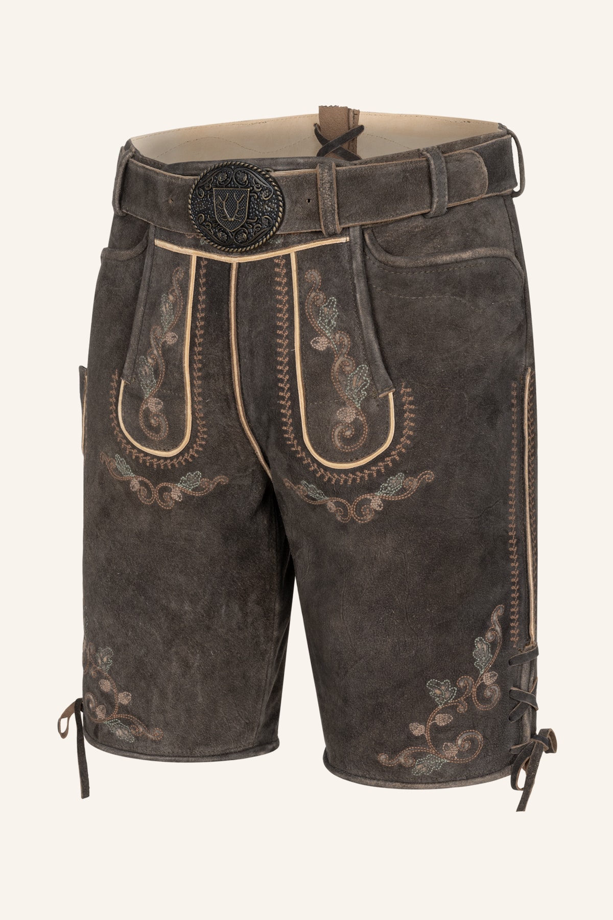 Lederhose Emir met riem