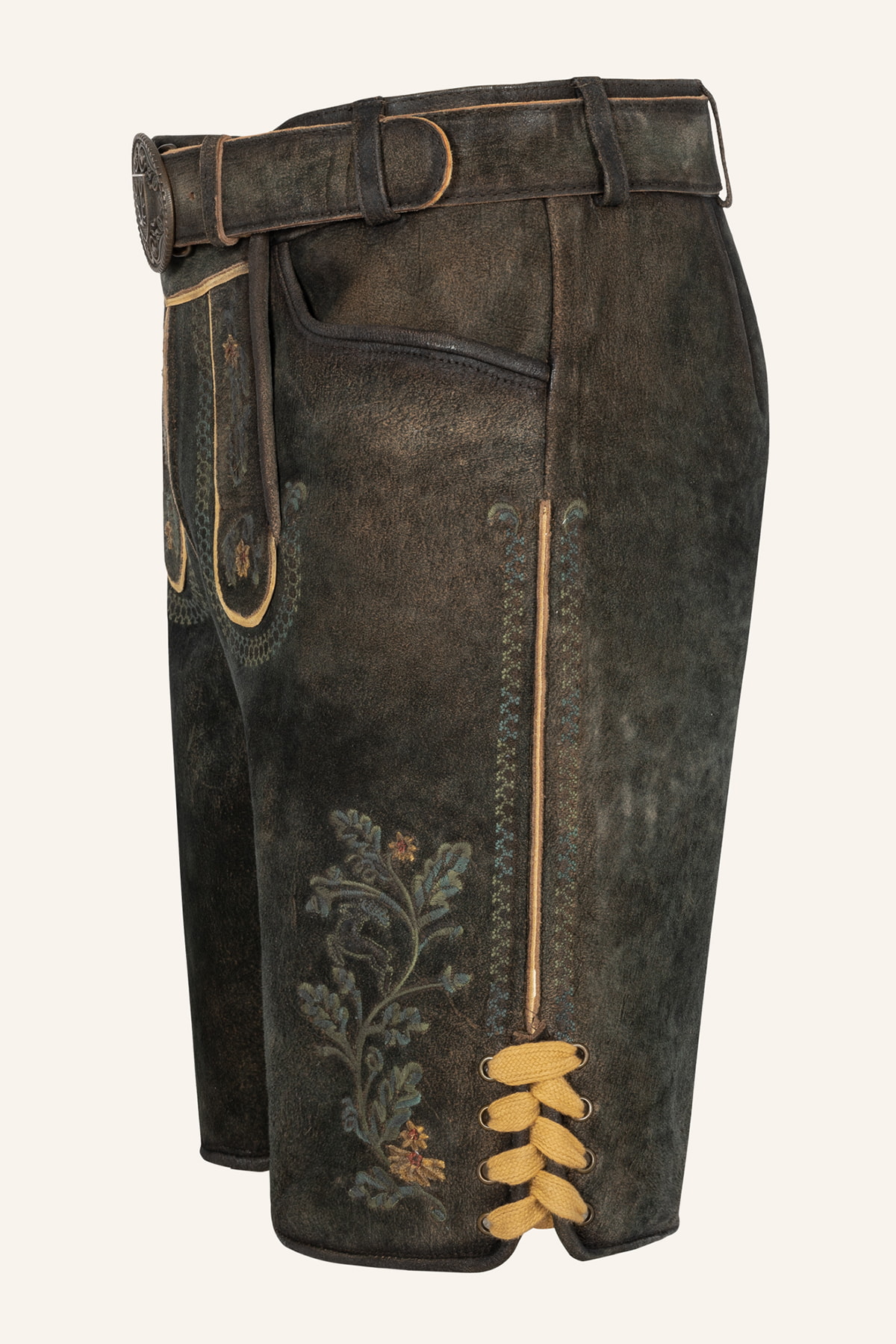 Lederhose Charlie met riem
