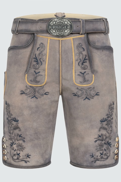 Lederhose Juan met riem