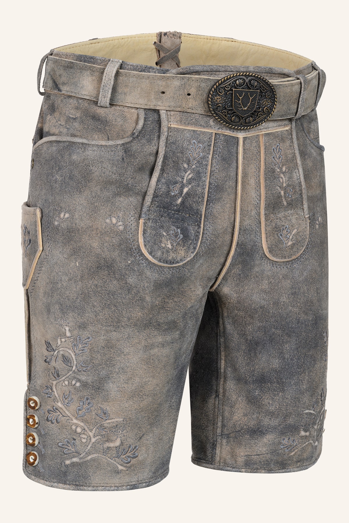 Lederhose Berno met riem