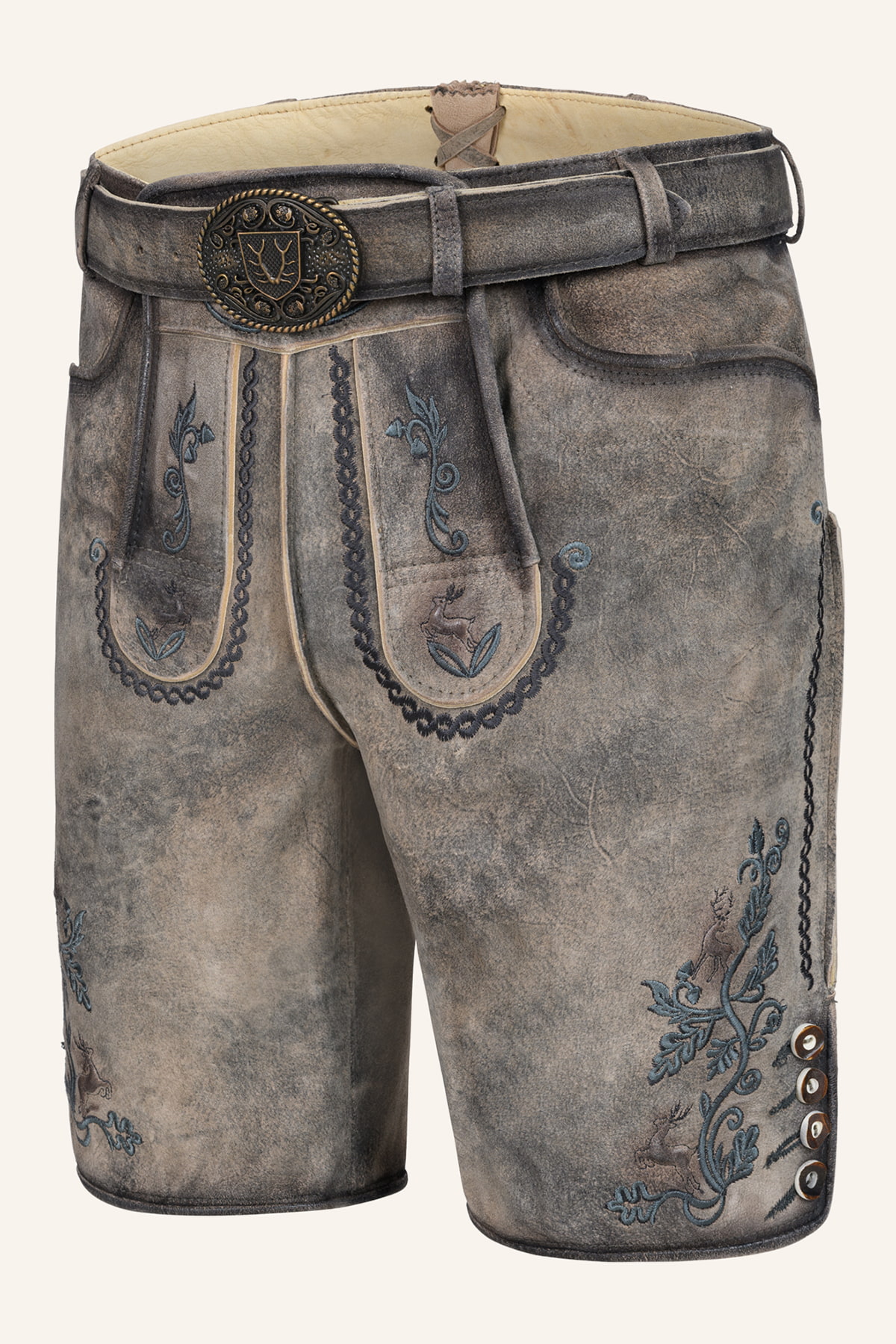 Lederhose Kaelion met riem