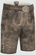 Lederhose Arijus met riem