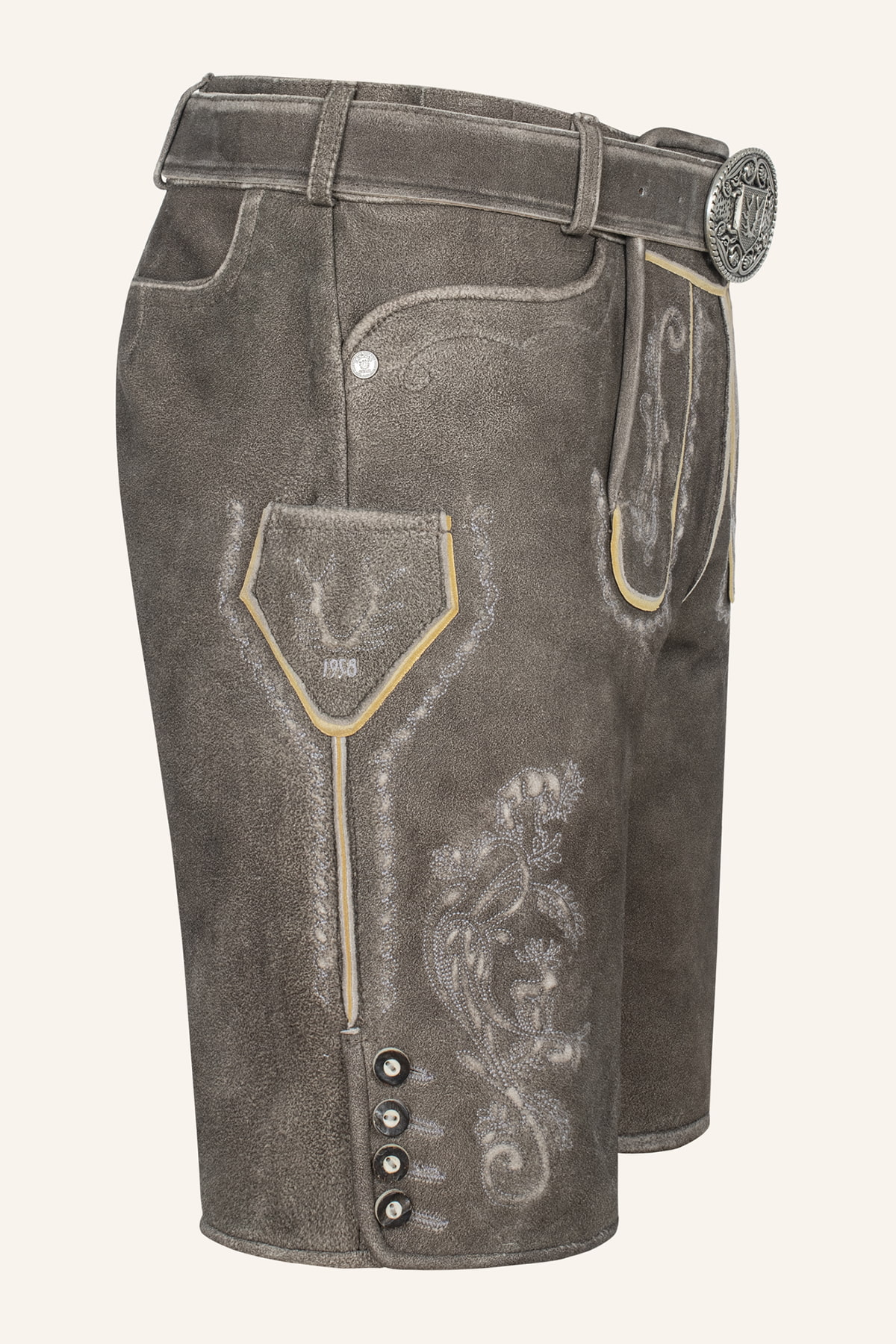 Lederhose Howard met riem