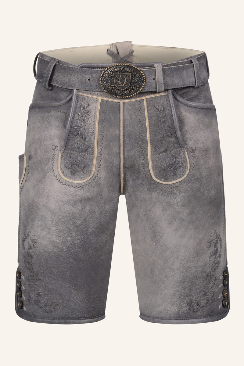 Lederhose Wincent met riem