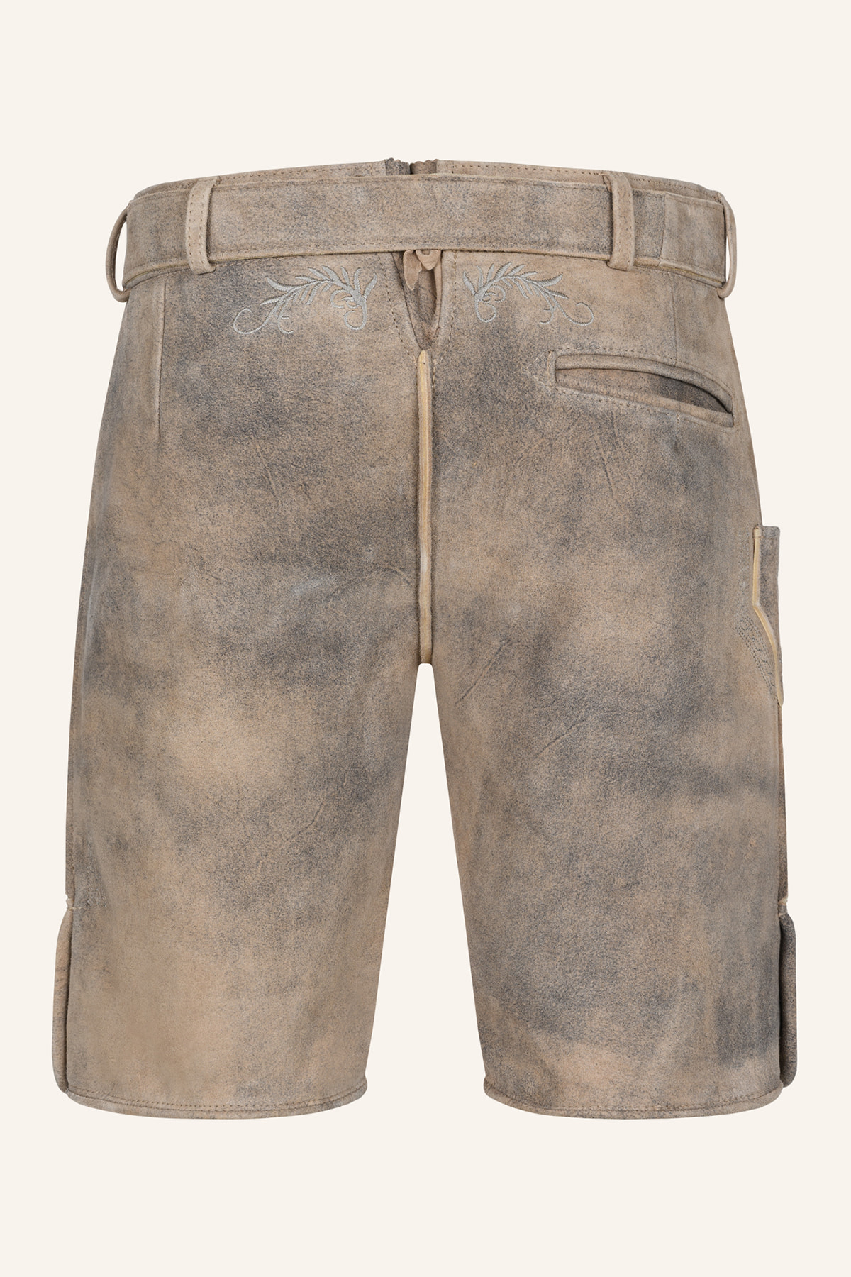 Lederhose Delio met riem