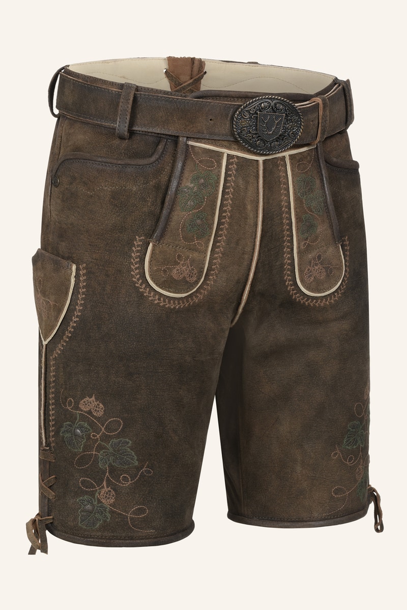 Lederhose Nikolas met riem