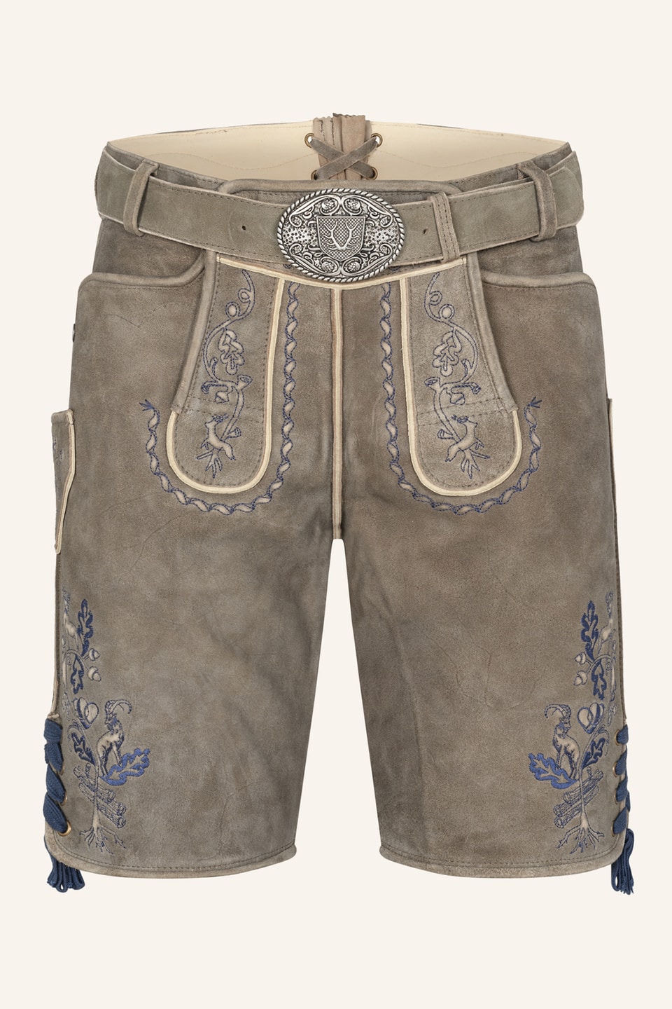 Lederhose Nilio met riem