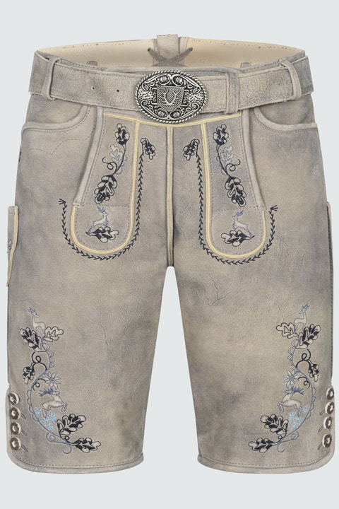 Lederhose Keanu met riem