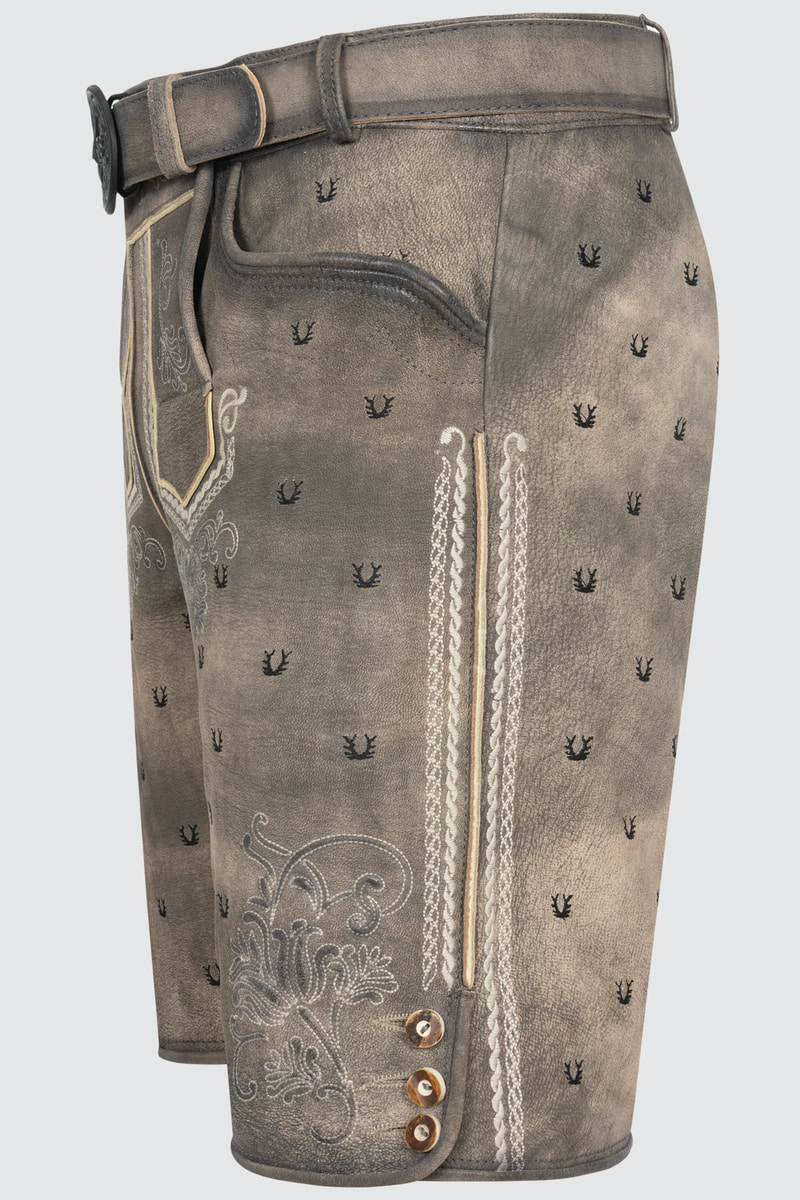 Lederhose Harvey met riem