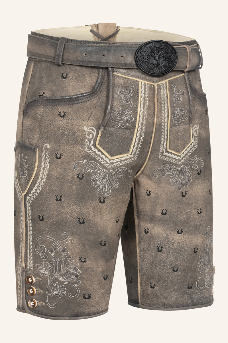 Lederhose Harvey met riem