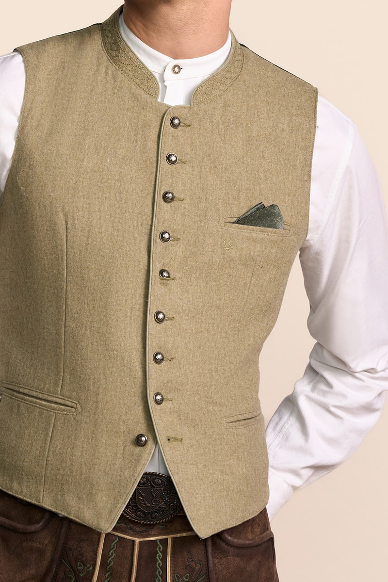 Trachten vest Alessio