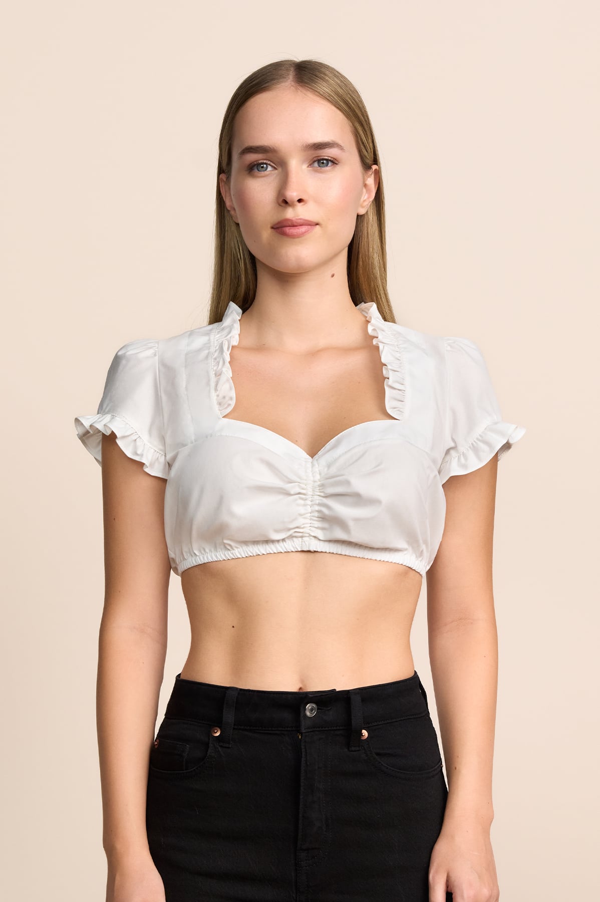 Dirndl blouse Sober V-Hals