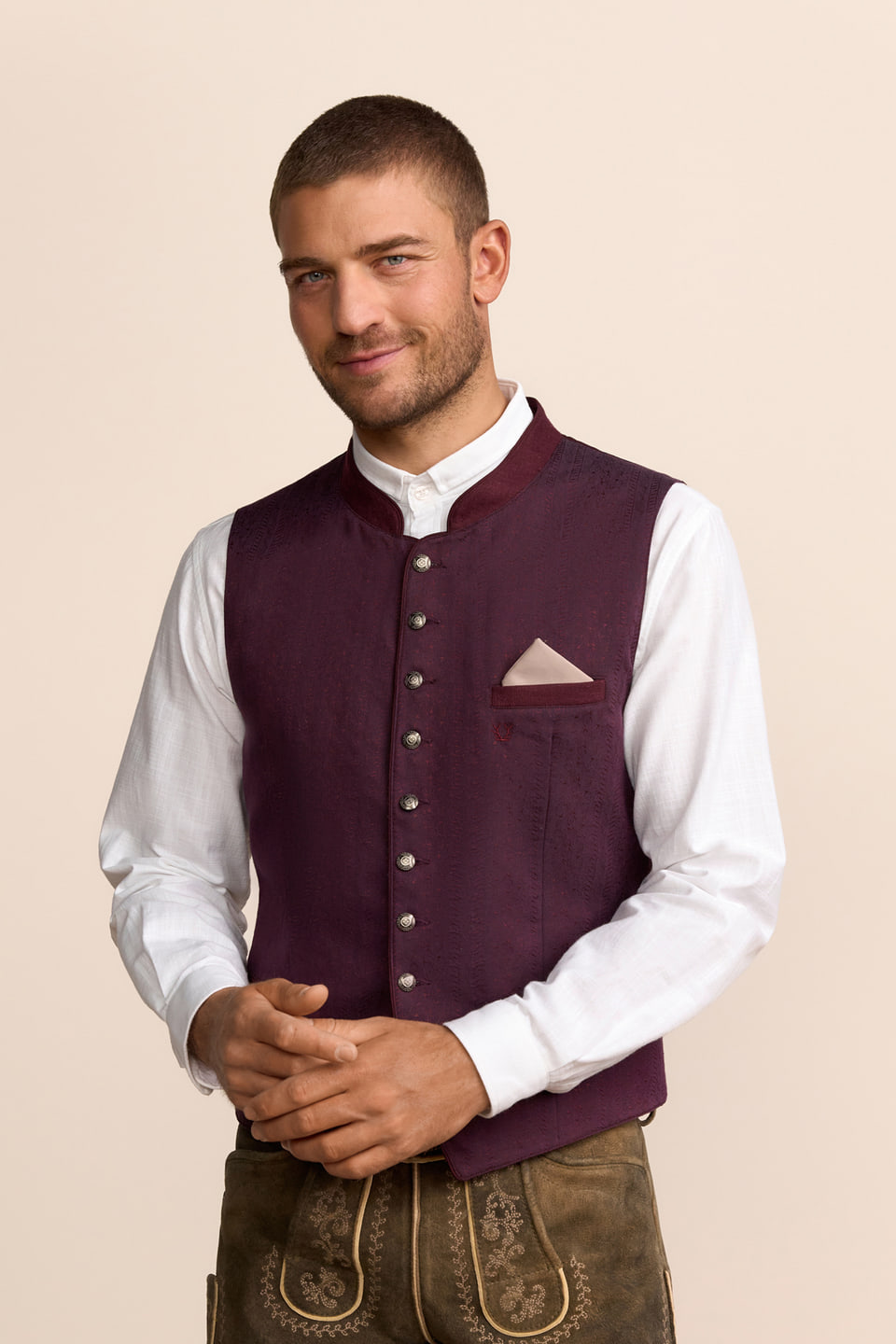 Trachten vest Angelo