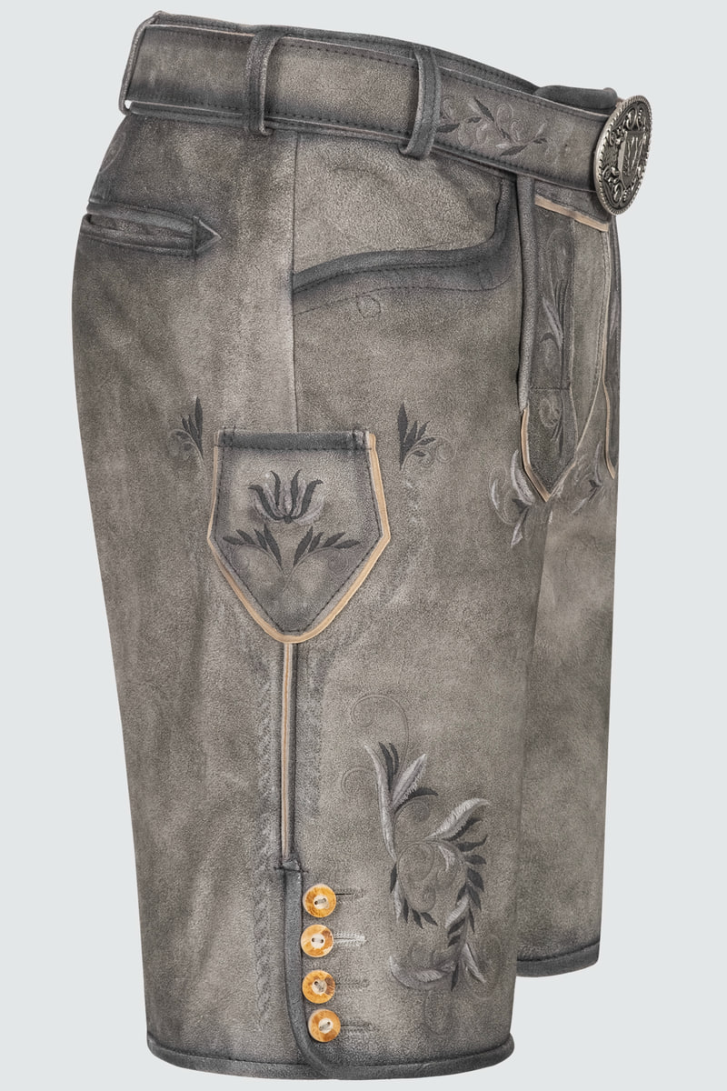 Lederhose Chris met riem