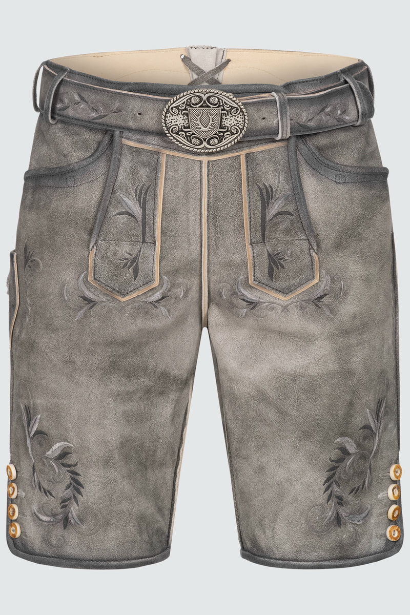 Lederhose Chris met riem