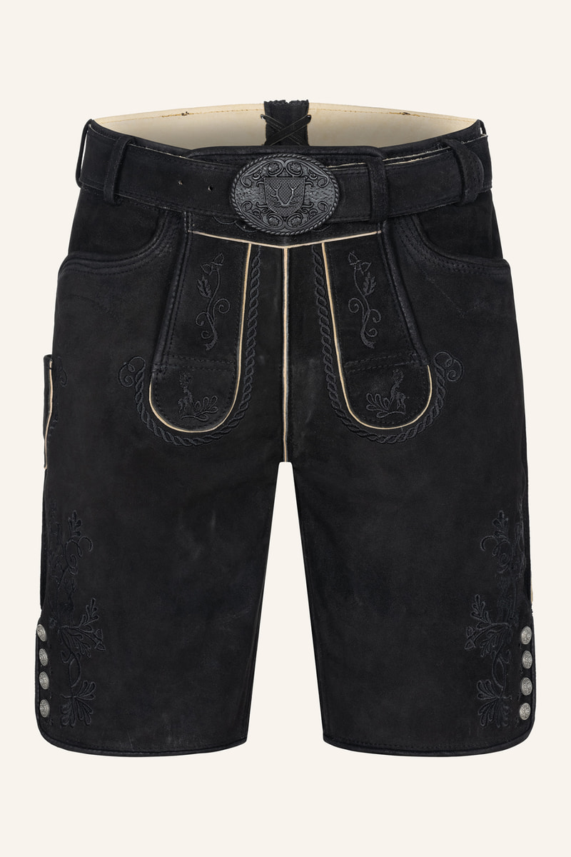 Lederhose Sylvar met riem