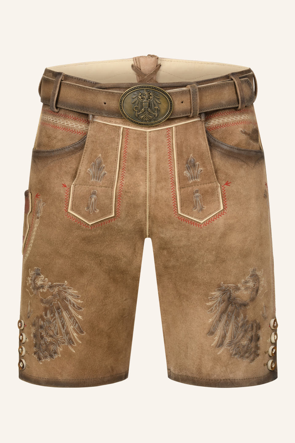 Lederhose Mei Hoamat met riem