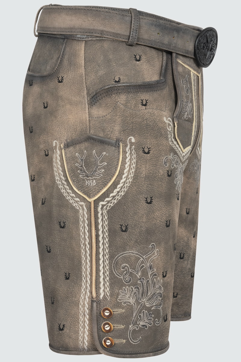 Lederhose Harvey met riem