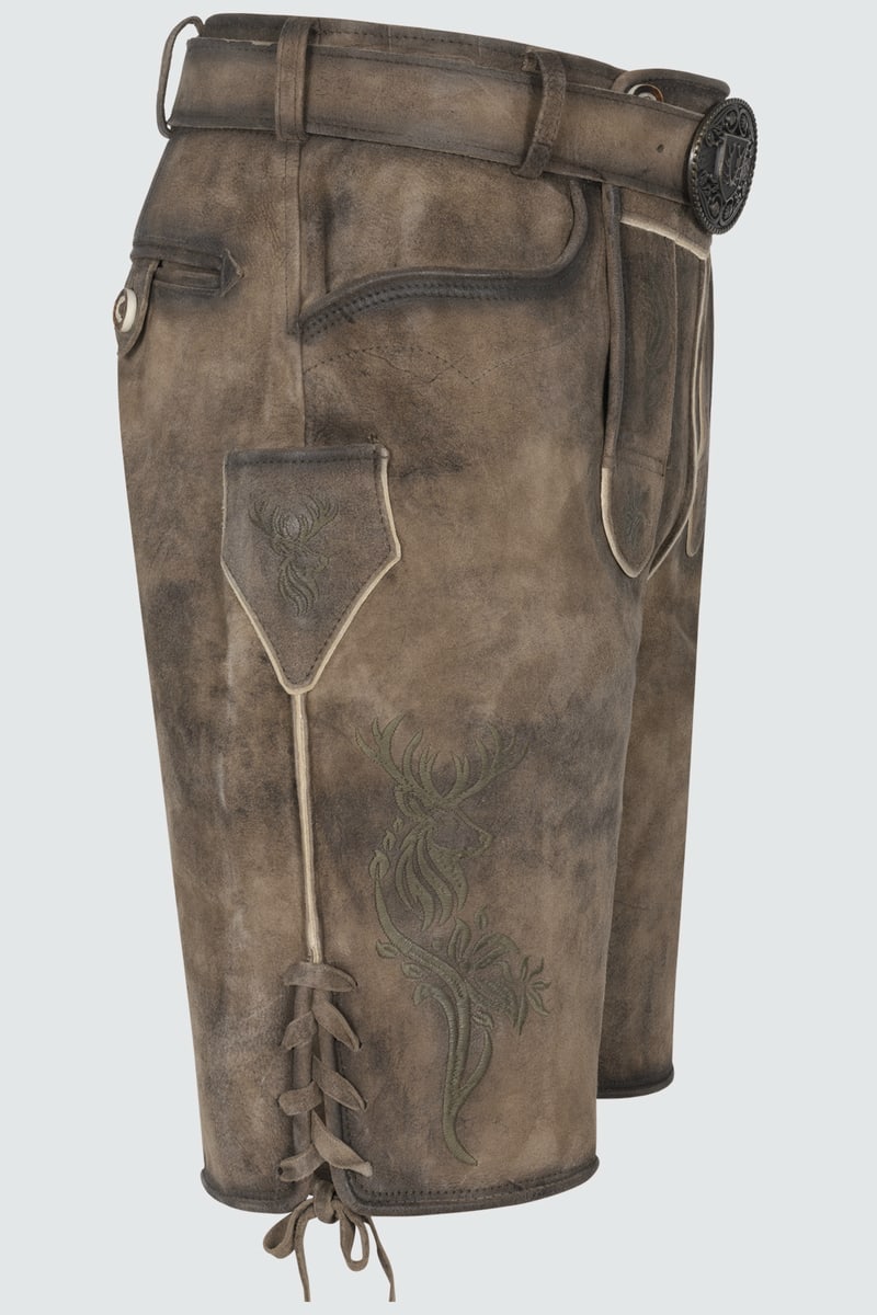 Lederhose Diran met riem