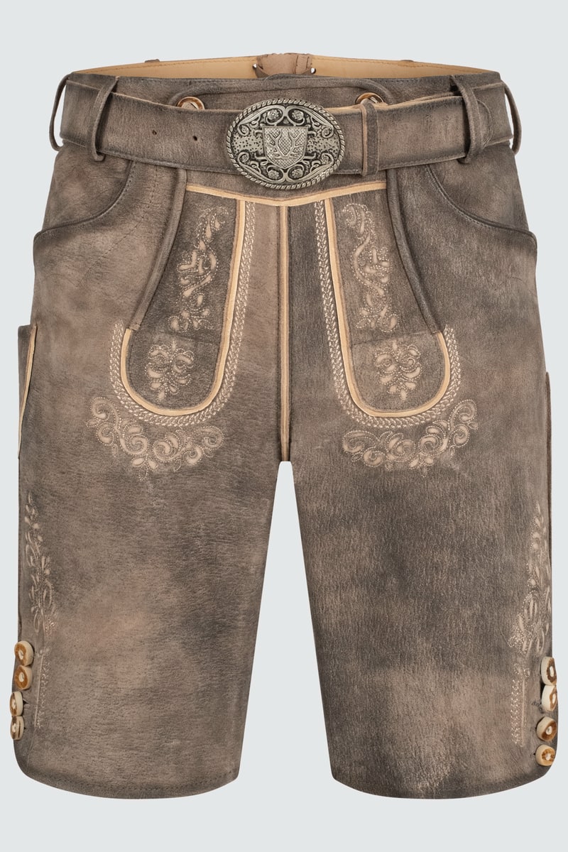 Lederhose Mailo met riem