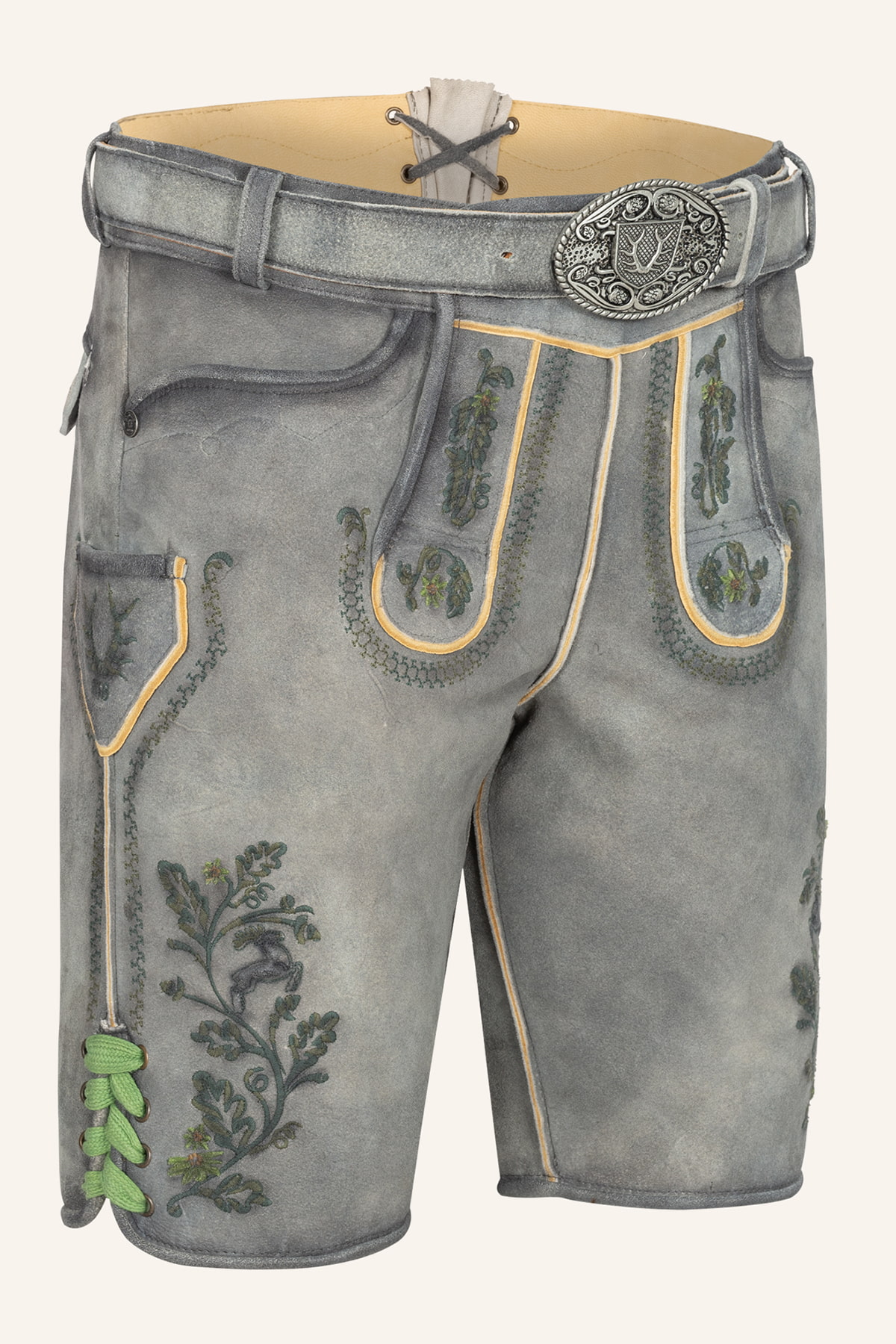 Lederhose Charlie met riem