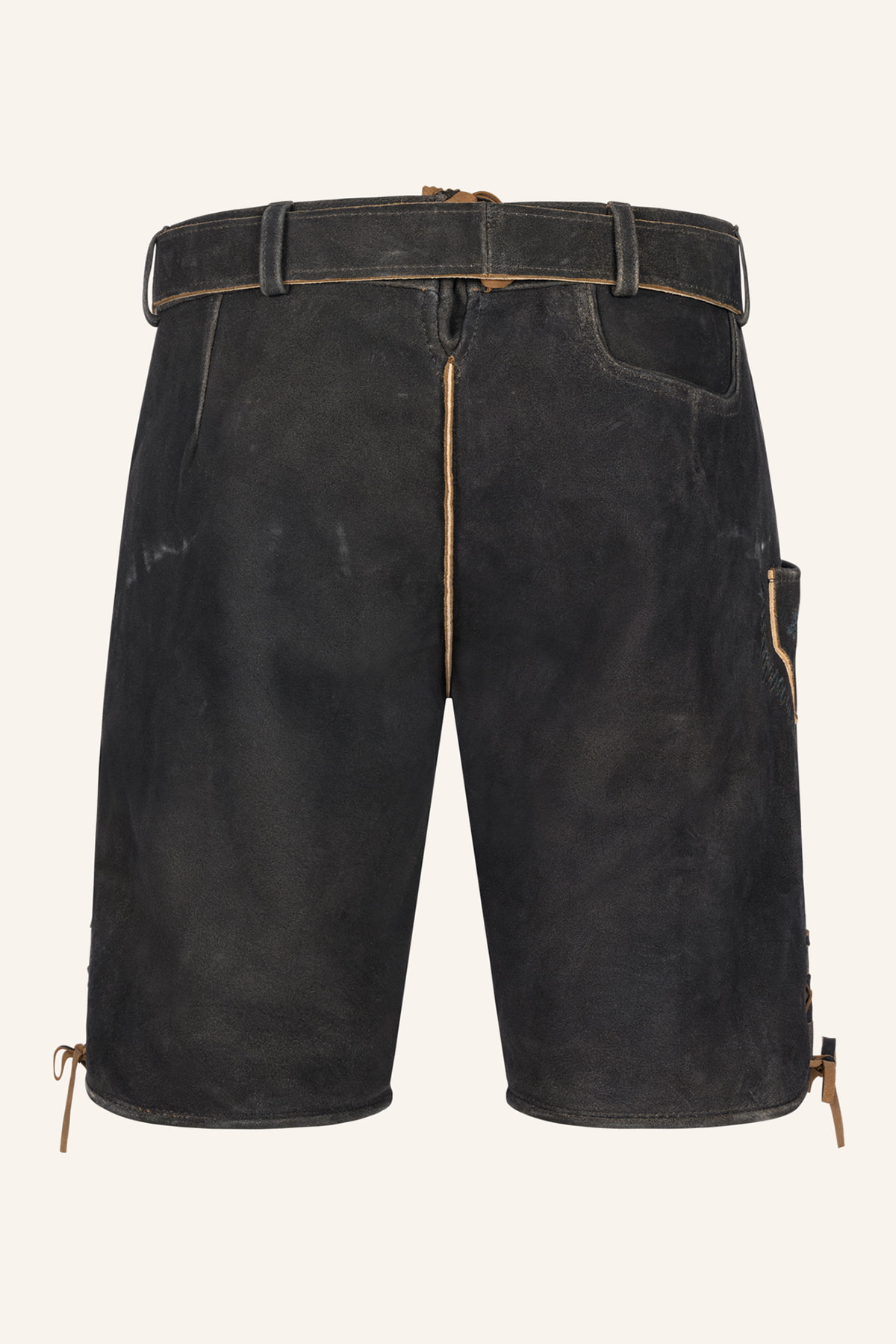 Lederhose Edo met riem