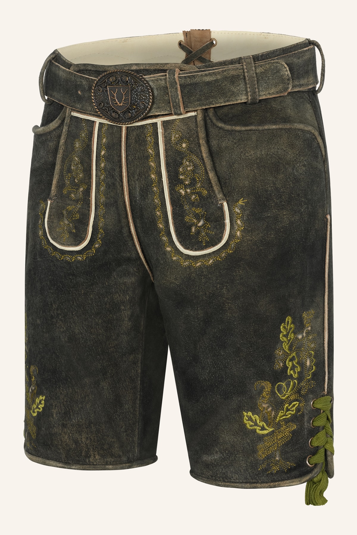 Lederhose Nilio met riem